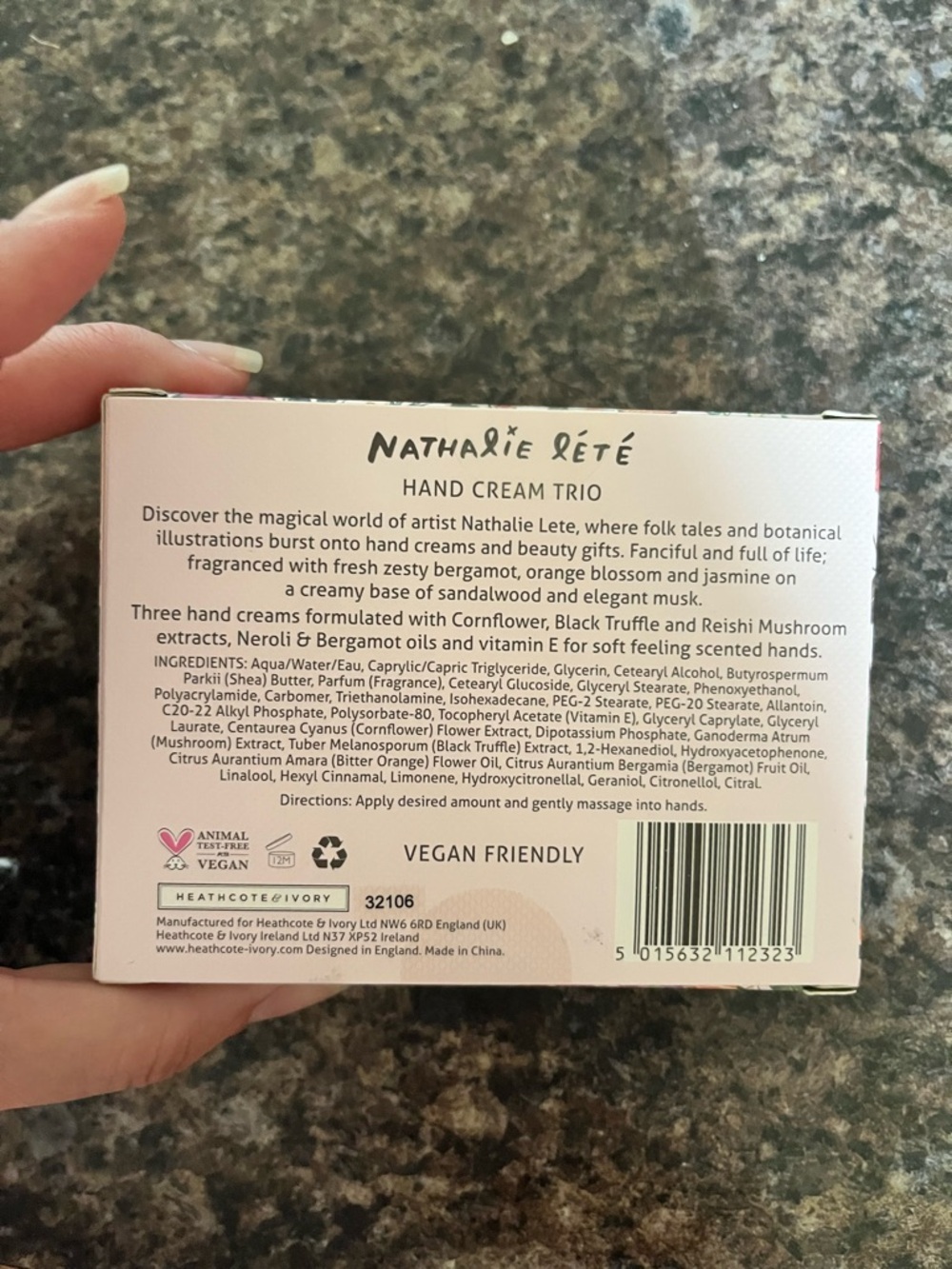 Heathcote & Ivory Nathalie Lete Forest Folks Hand Creams Trio - Picture 5 of 5